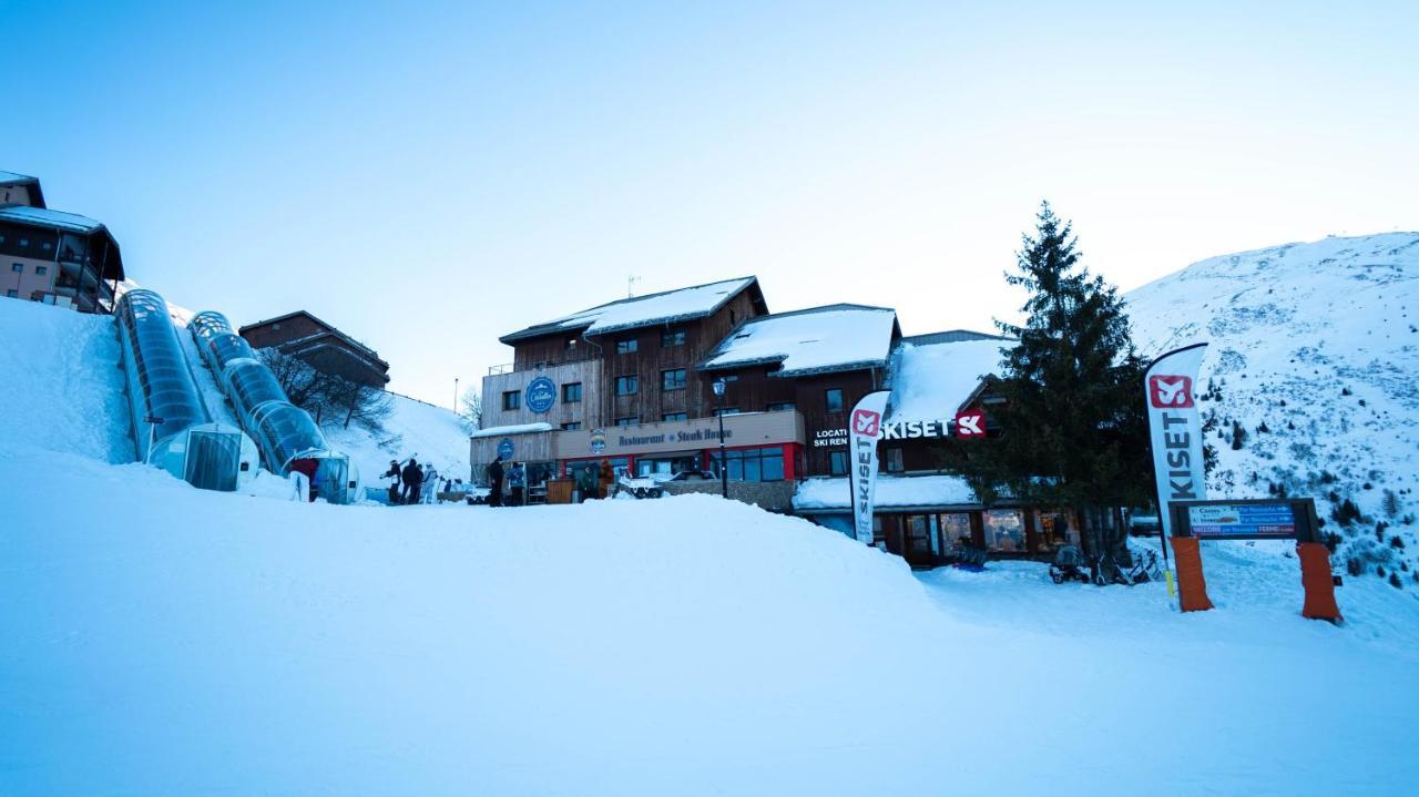 Hotel Club "Les Carrettes" Valmeinier Exterior foto